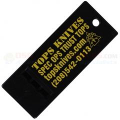 TOPS Knives Emergency Survival Whistle (126 Decibels) TKSW01