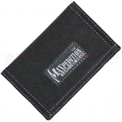 MaxPedition 218 Micro Wallet (Black Ballistic Nylon Minimalistic Bikini Wallet) MX218B