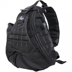 MaxPedition 410B Monsoon GearSlinger Shoulder Pack Black (Tactical Messenger Hydration Pistol Bag) MX410B
