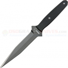 Boker Plus Besh-Wedge Dagger Neck Knife (4.25 Inch Double-Edge 440C Satin Plain Blade) G10 Handle + Kydex Sheath 02BO275
