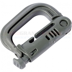 GrimLoc Locking D-Ring Lightweight Fastex Plastic Carabiner (Foliage Green) ITW41F