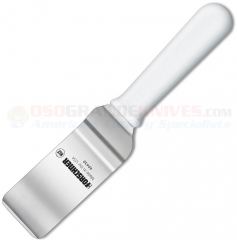 Victorinox 40430 Small Pancake Turner Spatula (2x4 Inch High Carbon Stainless Steel Turner) White Polypropylene Handle