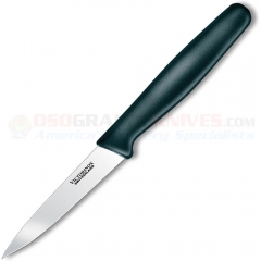 Victorinox Utility Knife (4 Inch Spear Point Plain High Carbon Stainless Steel Blade) Black Nylon Handle 5.0703.S (Old Sku 40501)