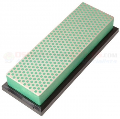 DMT W6EP Diamond Whetstone Bench Stone Sharpener (6x2 Inch Green Extra-Fine Grit) with Plastic Case DMTW6EP