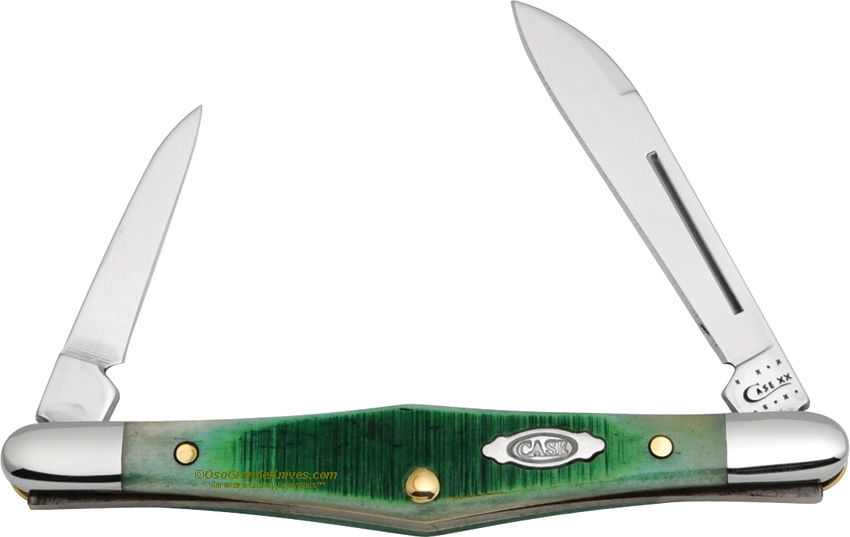 Case 29464 Tuxedo Sawcut Jigged Clover Bone 62156SS Pattern
