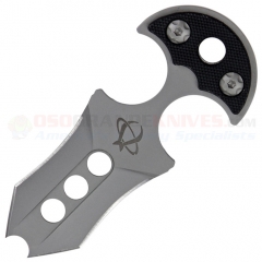 Mantis BK1B Wicked Boot Knife Push Dagger (2.0 Inch Double-Edge Bead Blasted Blade) G-10 Handle + Polymer Sheath MANBK1B