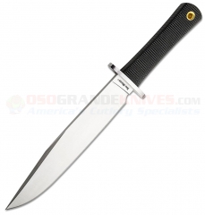 Cold Steel 16DT Trail Master 3V Bowie Fixed (9.5 Inch CPM-3V Satin Plain Blade) Black Kray-Ex Handle + Cor-Ex Sheath CS16DT