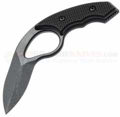 Regiment Blades Low Viz G10 Non-Metallic Defensive Dagger Neck Knife Fixed (2.50 Inch Double-Edge Non-Metal G10 Blade) G10 Handle + Kydex Sheath RGBLVNM