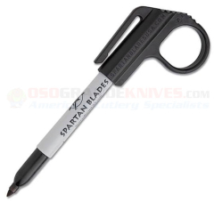 Spartan Blades Pen Protector Tactical Marker Self-Defense Kubotan Pen SPP1BK