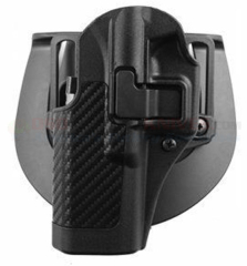 BLACKHAWK! Serpa High Performance Carbon Fiber Composite Holster (Fits Colt 1911 & Clones) Left Hand 410003BK-L