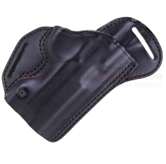 Blackhawk CQC Leather Check-Six OWB Holster, Black (Glock 26/27/28) Right 420704BK-R