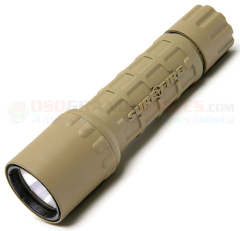SureFire G2 High-Output Incandescent Flashlight (65 Lumens) Tan Nitrolon Polymer Body SFG2-TN
