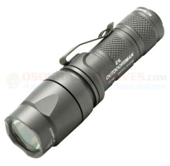 SureFire E1L Outdoorsman Compact LED Flashlight (Dual Output LED) OD Green Aluminum Body SFE1L-HA-WH
