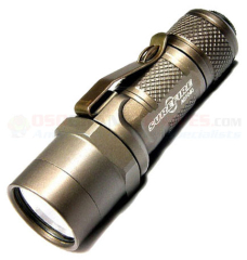 SureFire E1E Executive Elite Compact Incandescent Flashlight (15 Lumens) Hard Anodized Aluminum Body SFE1E-HA