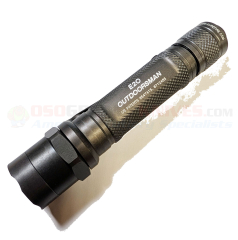 SureFire E2o Outdoorsman Compact Incandescent Flashlight (25 Lumen Output) Hard Anodized Aluminum Body SFE2O-HA (New Old Stock)
