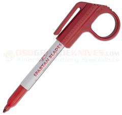 Spartan Blades Pen Protector Tactical Marker (Red) Self-Defense Kubotan Pen SPP1RD