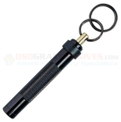 ASP Palm Defender Pepper Spray with Keyring, Quick Release (OC Pepper Spray Police Strength) Heat Insert Included, 3 Foot Range, Discreet (Black)