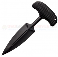 Cold Steel 92FPA FGX Push Blade I Plastic Dagger Knife (3.5 Inch Grivory Fiberglass Reinforced Plastic Blade) Molded Kraton Handle