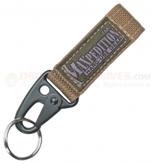 MaxPedition 1703K Keyper (Heavy-Duty Belt Attachment Keyring Fob) Khaki MX1703K