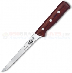 Victorinox Boning Knife (6 Inch Straight Narrow Stiff Blade) Rosewood Handle VN5.6406.15-X1 40013 47013