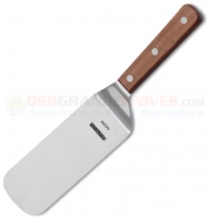 Victorinox Cake Turner Spatula (3x8 Inch High Carbon Stainless Steel Turner) Walnut Handle 7.6259.2 (Old Sku 40296)