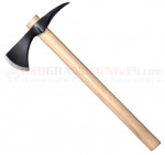 Cold Steel Spike Hawk Tomahawk (9 Inch Drop Forged 1055HC Hawk w/ 3.12 Inch Edge) 22 Inch American Hickory Handle 90SH