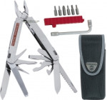 Victorinox Swiss Army SwissTool Plus Multi-Tool (4.13 Inches Closed) Black Nylon Sheath 53924